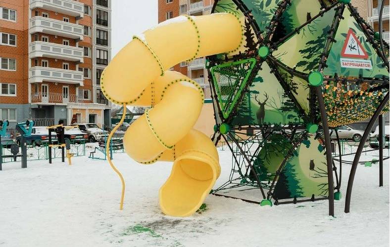 Детская игровая площадка по Губернаторской Программе “Подмосковье-2018”